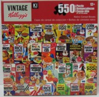 KI Puzzlers (Karmin International) Retro Cereal Boxes - puzzle image