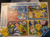 Ravensburger Pokémon Bumper Puzzle Pack 4x100 C - imagen del puzzle