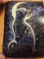 Ydomi enterprise Mini puzzle: kočka a měsíc - imagen del puzzle