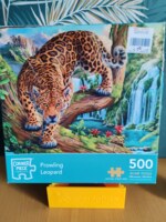 Corner Piece Prowling Leopard - obrázek puzzlí