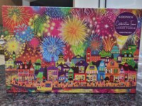 KiDEPOCH Celebration Town - imagen del puzzle