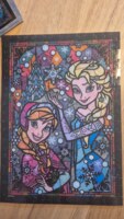 Tenyo Stained Art Frozen - imagen del puzzle