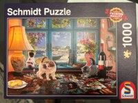 Schmidt Puzzlers Desk - puzzle image