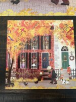 Galison Autumn in the neighborhood - obrázek puzzlí
