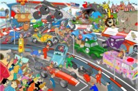 Goliath Wacky World: Car Race - imagen del puzzle