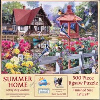 SunsOut Summer Home - puzzle image