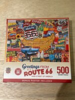 Masterpieces Greetings From Route 66 - puzzle image