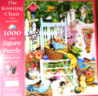 SunsOut The Knitting Chair - puzzle image
