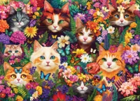 Cobble Hill Blooming Whiskers - obrázek puzzlí