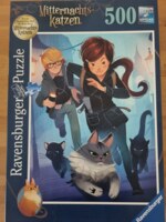 Ravensburger Mitternachtskatzen - Auf der Suche nach Königin Quinn - puzzle image