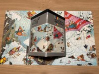 Heye Happy skiing - puzzle image