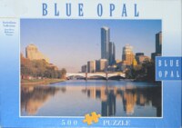 Blue Opal Yarra River, Melbourne, Victoria - puzzle image