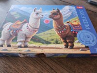 Trefl Colourful Llamas - obrázek puzzlí
