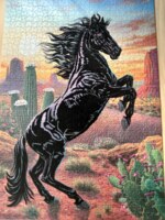 Ravensburger Black stallion - imagen del puzzle