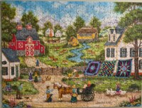 Masterpieces Roadside Gossip - puzzle image
