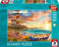 Schmidt Sunset over Lighthouse Bay - obrázek puzzlí