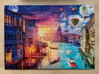Corner Piece Venice Night & Day - puzzle image