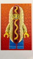 Lego Mystery Minifigure red edition - imagen del puzzle