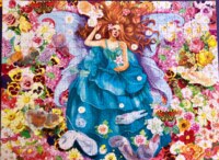 RoseArt Summer Flower Fairy - Puzzlebild