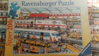 Ravensburger At the station - パズル画像