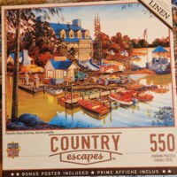 Masterpieces Peaceful Easy Evening - puzzle image