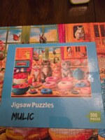 MUlic Kitchen kittens & donuts - imagen del puzzle
