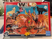 Blue Opal Wild Australia - Outback - imagen del puzzle