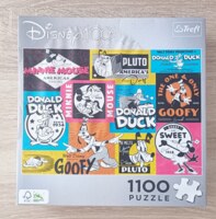 Trefl Disney 100: Minnie Goofy Donald Pluto - パズル画像