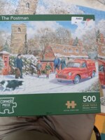 Corner Piece The postman - imagen del puzzle