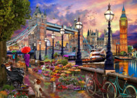 Vermont Christmas Company London Stroll - imagen del puzzle