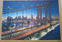 Playtive Brooklyn Bridge Glow - imagen del puzzle