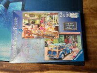 Ravensburger A day with Grandma - パズル画像