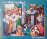 Vermont Christmas Company Bathroom Break - puzzle image