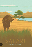 Ravensburger Puzzle moment: Safari Landscape - パズル画像