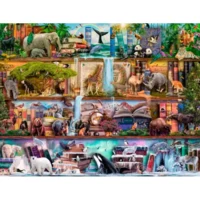 Ravensburger Big Animal World - puzzle image