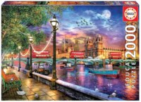 Educa Londres ao Pôr do Sol - puzzle image