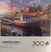 Buffalo Games Old Boathouse - Puzzlebild