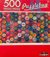 Puzzlebug Collectible Vintage Soda Bottle Caps - imagen del puzzle