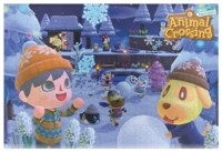 Paladone Animal Crossing Winter Jigsaw - puzzle image