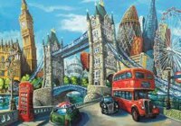 Wentworth Wooden Puzzles This is London - パズル画像