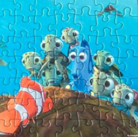 Ravensburger The world of little nemo - Marlin, Dory and turtles - imagen del puzzle
