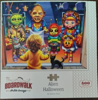 Boardwalk Alien Halloween - image du puzzle