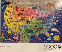 Buffalo Games USA in Color - image du puzzle