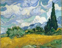 Yuzawaya VINCENT VAN GOGH WHEAT FIELD WITH CYPRESSES - image du puzzle