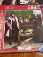 Ravensburger The ambassadors 1533 - imagen del puzzle