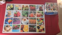 Colorluxe Food Collage - image du puzzle