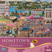 Mega Puzzles Paris Flower Market - image du puzzle