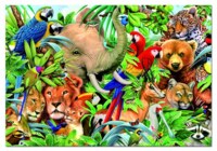 Educa Mundo Animal - imagen del puzzle