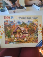Ravensburger Pumpkin Cottage - obrázek puzzlí