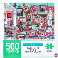 Arrow Puzzles Cats and Dogs Art Gallery - パズル画像